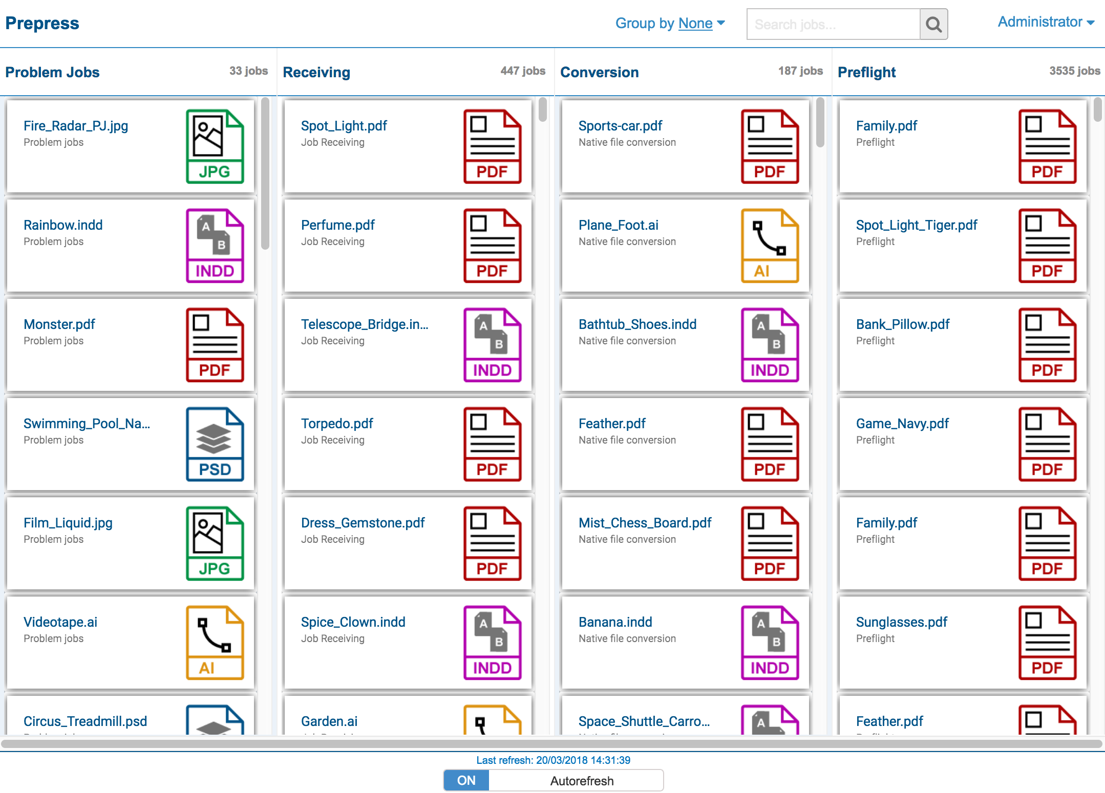 Enfocus Switch Job Finder