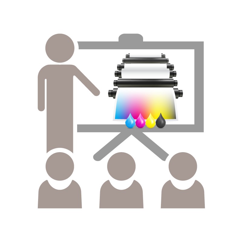 Calibration d’une presse offset