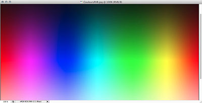 couleurs rgb sans posterisation