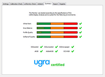 UDACT Ugra Display Analysis and Certification Tool