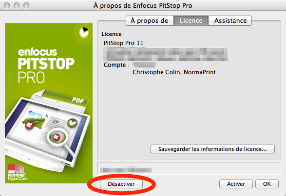 desactiver pitstop pro